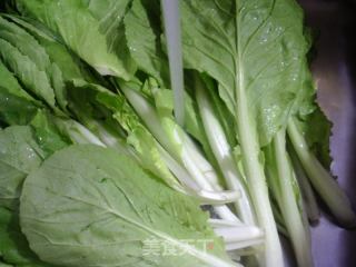 油豆腐炒毛毛菜的做法步骤：5