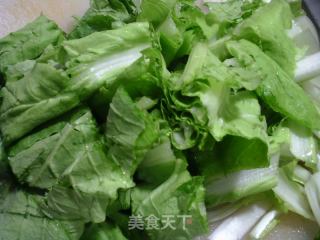 油豆腐炒毛毛菜的做法步骤：6