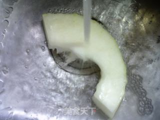 煎鸡蛋冬瓜魔芋结汤的做法步骤：3
