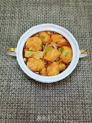 水煮虾滑的做法步骤：12