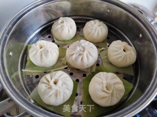 鲜肉豇豆包子的做法步骤：11