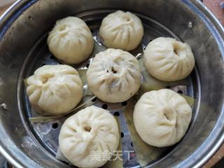 鲜肉豇豆包子的做法步骤：12