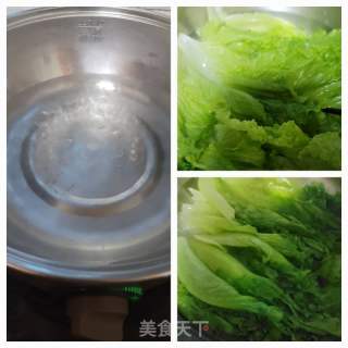 鲍鱼汁淋生菜的做法步骤：7