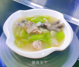 丝瓜鸡汤的做法步骤：8