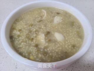 绿豆百合小米粥的做法