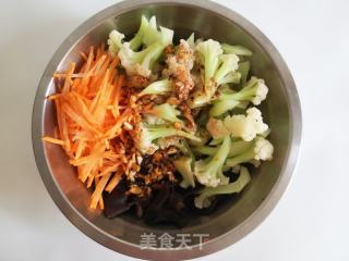 凉拌木耳花菜的做法步骤：11