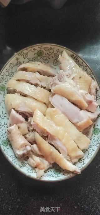 隔水蒸咸鸡的做法步骤：8