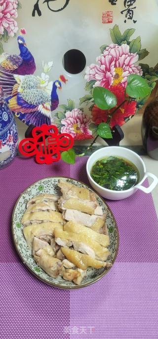 隔水蒸咸鸡的做法步骤：10