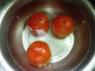 番茄肉面结汤的做法步骤：13