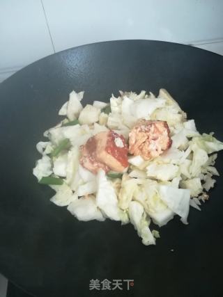 莲花白炒大肉的做法步骤：6