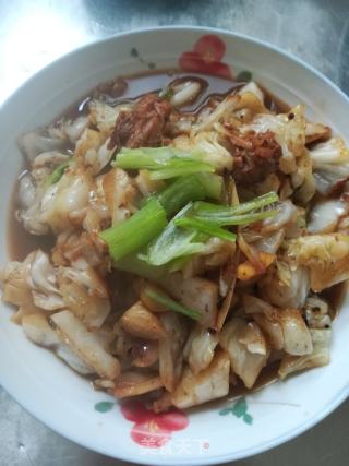 莲花白炒大肉的做法步骤：8