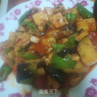 炒茄子的做法步骤：8