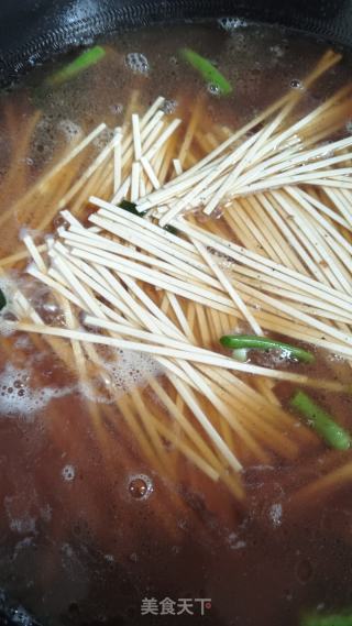 挂面版的豆角焖面的做法步骤：4