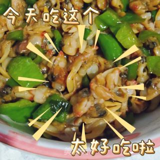 辣炒贝肉的做法