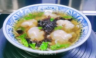 胡萝卜鲜肉馅馄饨的做法步骤：16