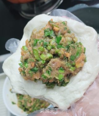 韭菜猪肉馅饼的做法步骤：10