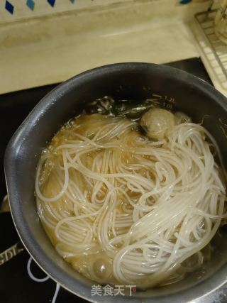 香辣牛肉丸子汤的做法步骤：7