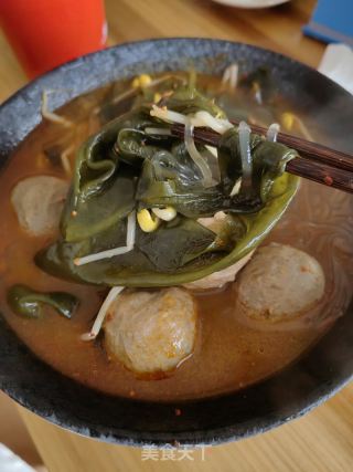 香辣牛肉丸子汤的做法步骤：10
