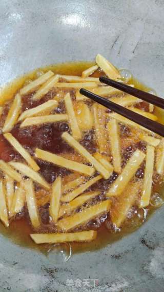自制薯条，媲美麦当劳的做法步骤：5