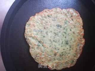 蔬菜煎饼的做法步骤：7