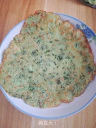 蔬菜煎饼的做法步骤：8