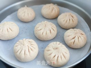 全麦鲜肉白菜包子的做法步骤：10