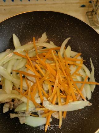 黄瓜肉片的做法步骤：7