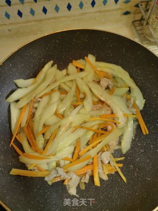 黄瓜肉片的做法步骤：8