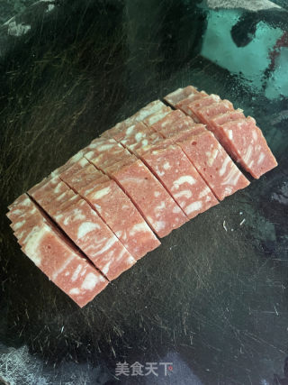 香干炒培根的做法步骤：3