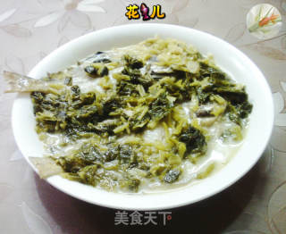 咸菜鲳鱼的做法