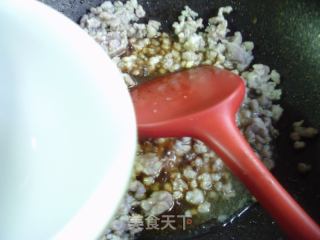 鸡蛋肉末炒豆腐的做法步骤：8