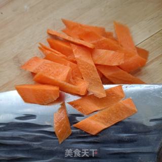 荷兰豆拌鸽胸肉的做法步骤：3