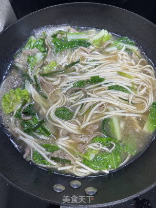 肉丝面条的做法步骤：4