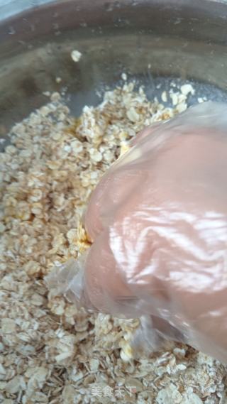 低脂燕麦饼的做法步骤：5