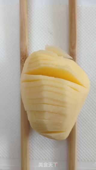 旋风薯塔的做法步骤：2