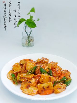 辣炒年糕的做法步骤：11