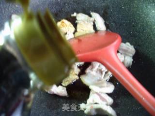 青椒五花肉炒鸡蛋的做法步骤：8