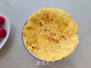 土豆丝鸡蛋饼的做法