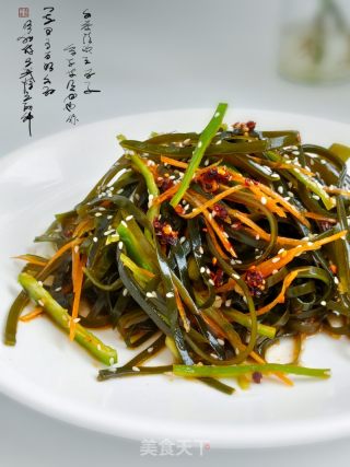 凉拌海带丝的做法步骤：1