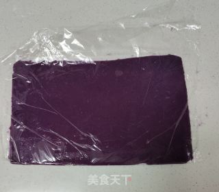 紫薯糯米卷的做法步骤：8