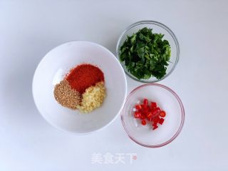 低脂香辣银鳕鱼块的做法步骤：2