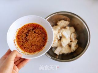 低脂香辣银鳕鱼块的做法步骤：8