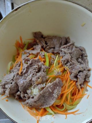 牛肉拌双丝的做法步骤：11