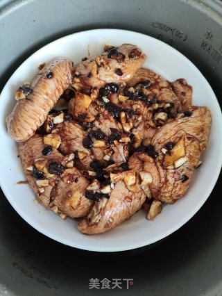 豆豉蒜蓉蒸鸡翼的做法步骤：6