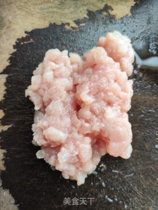 倒笃菜肉末炖老豆腐的做法步骤：3