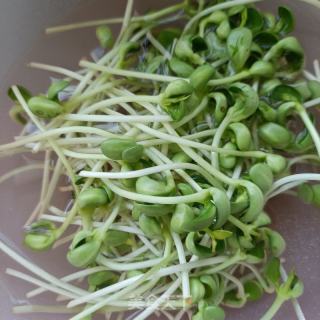 黑豆芽拌卤鸡肝的做法步骤：4