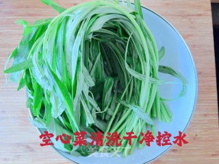 蒜蓉空心菜的做法步骤：1