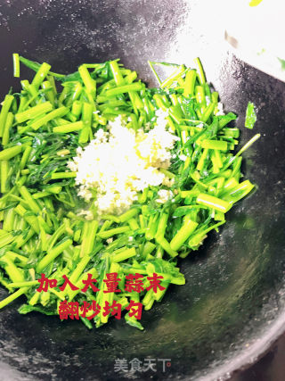 蒜蓉空心菜的做法步骤：7