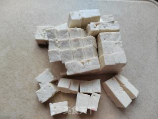秋葵拌豆腐的做法步骤：2