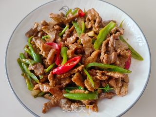 辣炒牛柳的做法